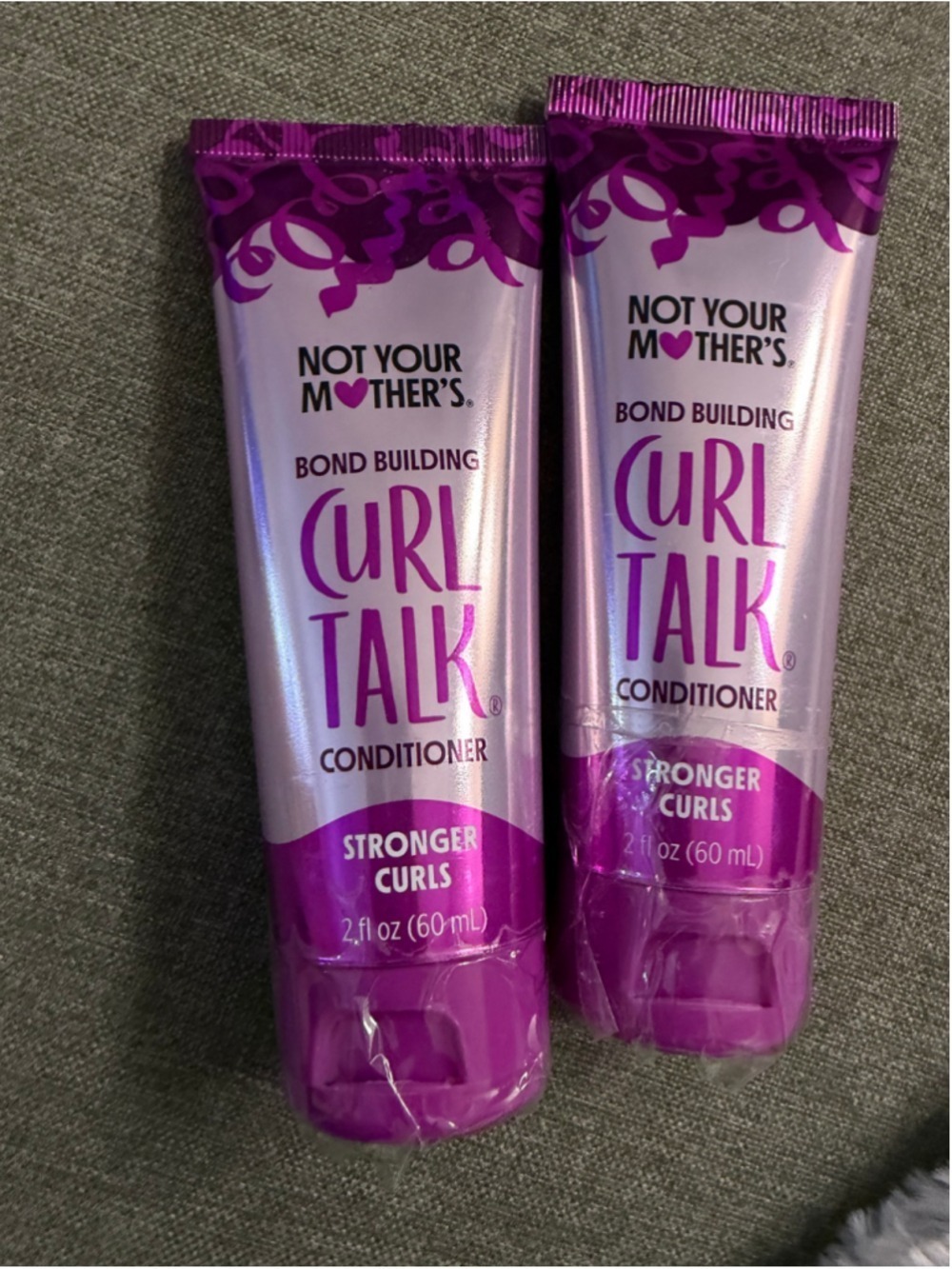 2 pack- Not Your Mother's Curl Talk Bond Building Conditioner 2 fl oz